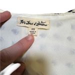 For Love & Lemons 💃🏻 Sweetheart Wrap Mini Dress XS Polka Dot Ruffle Cottagecore👗 Photo 4