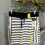 Jones New York Skort Knit Skirt Black Cream Drawstring Photo 6