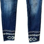 Driftwood  Jackie High Rise Embroidered Jeans Photo 3