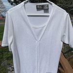 Lee Women Vintage Katie Collection
Short Sleeve Double Layer Blouse Shirt Photo 0