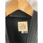 Chaser Waffle Knit Thermal Hoodie Black Size XS Photo 2