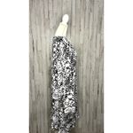 ASOS‎ DESIGN Women's Size 16 Black Animal Print Long Sleeve Button Front Dress White Photo 5