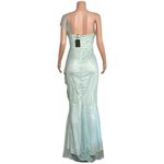 Michael Costello  x REVOLVE Landon Lace Gown, Baby Blue, Medium Photo 6