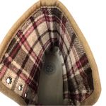 Simply Southern  Grey/Brown Lace Up Duck Boots with Plaid Lining Photo 2