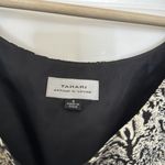 Tahari Y2k vintage jacquard metallic cropped dress sleeveless blouse Photo 2