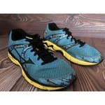 Mizuno  Wave Inspire 10th Anniversary Blue & Yellow Women's Size W8 Running Shoes Photo 1