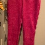 Andrew Marc Red Suede Pants Photo 0