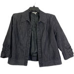 Dress Barn Women's Dark Denim Blazer Photo 0