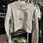 Wilfred  Free Light Gray Ribbed Top Photo 0