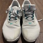 Reebok  Nanoflex TR 2.0 training shoes in Barely Grey/Team Teal/Footwear White. Photo 2