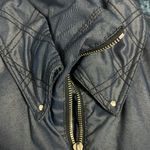 Nils Quilted Metallic Denim Ski‎ Jacket Blue Full Zip Size 12 Photo 5