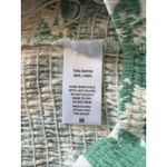 By Together  Tropical Palm Hawaiian Floral‎ Smocked Cutout Crop Top Womens Medium Photo 10