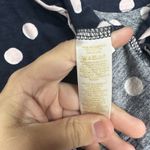 Kate Spade  New York Women's Small  (s) Polka Dot Long Sleeve Button Pajama Top Photo 7