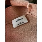 Wilfred Aritzia rose gold Knit Cayenne Strappy Back Halter Crop Top size small Photo 1