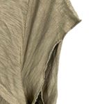 LA Made Dress Green Peek-a-Boo Back Scoop Neck Lightweight Size Medium New Photo 2