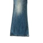 Madewell Kick Out Crop Jeans Womens Size 24 Blue Distressed Mid Rise Denim Pants Photo 2