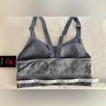 New Balance Medium Impact Sports Bra Color Gunmetal Size XL Photo 3