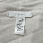 Verve Ami  White Open Front Cardigan Women's Medium Photo 1