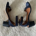 Givenchy *  Paris navy blue studded chunky heel sandal size 38.5 Photo 6