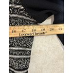 St. John  Knit Cardigan Size 2 Womens Black White Striped Button‎ Down Sweater Photo 3
