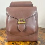Chloé Vintage Chloe Brown Leather Sling Bag Backpack Authentic Photo 0