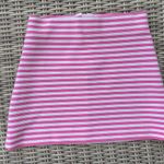 Lilly Pulitzer Lily Pulitzer Tate Pink and White Striped Skirt Photo 2