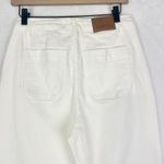 Judy Blue  High Rise Cuffed Jogger Jean Size 3/26 NEW Ecru White Non Distressed Photo 4