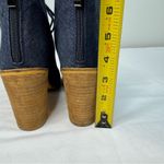 Catherine Malandrino Jerzinie Lace-up Denim Bootie Photo 7