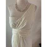 Bcbg off white long maxi dress size small bridesmaid or made of honor or weeding Photo 1