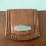 Vintage Rolfs wallet brown genuine leather large bi Photo 1
