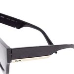 Quay NEW Australia By The Way Women's SUNGLASSES Black Gold Oversized Square Photo 8