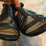 Ellen Tracy Miles leather open toe heels s… Photo 10