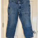 J Crew Denim Carpenter Crop Jeans Size 30P Front Pocket Blue Photo 0