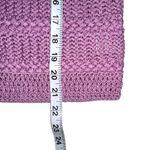 Vince NWT Square Neck Crochet Knit Purple Tank MEDIUN Photo 7