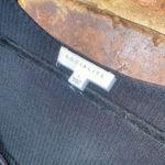 Socialite  Black Ribbed Knit Lace-Up Long Sleeve Mini Dress Women's Size Large Photo 3