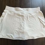 Nike Dri-Fit Golf Skirt Athletic Skort High Waist Stretch White Womens XL NWT Photo 0