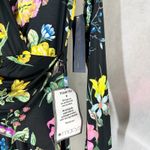 RACHEL Rachel Roy Bret Jersey Dark Floral Dress Size Large Stretch Photo 3