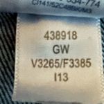 Land’s End dark wash midrise straight leg jeans women’s size 6 Blue Photo 4