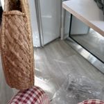 Mercedes Campuzano made in Colombia Beige Woven Round Bag Tan Photo 3