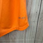 Nike  Women's Orange and Grey Dri-FIT Top Photo 5