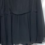 Torrid WO SIZE 2(18/20)Black V-Neck FLOWY lined Blouse with Lace Detail EUC Photo 8