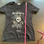 Y2K Yachtclub Pirate Queen T Shirt XL Old Town San‎ Diego CA Graphic Top Bling Black Photo 8