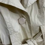 Pearl women’s trench coat 3/4 length sleeve size xs Yellow Photo 12