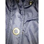 Faded Glory  Women's Snap Button Puffer Vest Jacket Size Large 12/14 Blue Photo 3