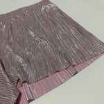 Victoria's Secret Pink Shimmer Pull On PJ Pajama Lounge Shorts Sz M Medium Photo 1