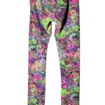 Lululemon Sz 4 Tall Wunder Train Tight 31.5" Vivid Floral Rainbow High Rise Q5-3 Photo 3