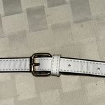 Source Unknown White and Black Replacement Strap with Gold Accents Photo 2