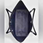 Coach  City Tote Graphic Plaid Print Blue & Black Carryall Large Photo 7