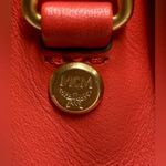 MCM NWOT shoulder/handbag/crossbody in Coral Red Saffiano Authenticated Photo 5