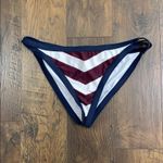 Ted Baker London Rowing Striped Navy/Burgandy/White Bikini Bottom Photo 2